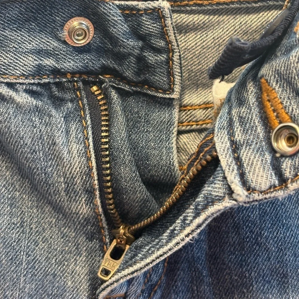 The Children’s Place Medium Wash Denim Straight Leg Adjustable Waist Tab Jeans